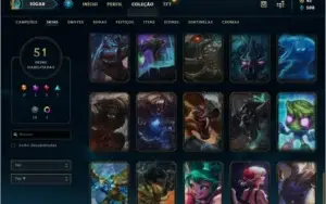 Conta League of Legends LVL 226 | Gold 4 26PDL