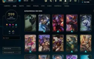 Conta Valorant(46 Skins) + Lol(299 Skins) Valorant Ouro E Lo
