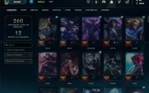 Platina 3 com 130 Champs e 55 Skins ( ADC / MID )