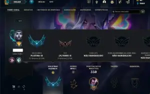 Platina 3 com 130 Champs e 55 Skins ( ADC / MID )