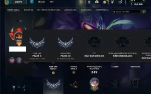 Prata 3 com TODOS os champs e 95 Skins ( ADC / SUP )