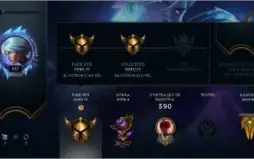 Conta de league of legends - 243 skins -  6 anos de uso.