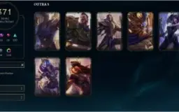 CONTA LOL 370 SKINS , 15 MITICAS 5 ULTIMATES