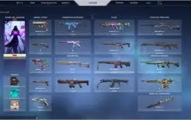 Conta Valorant com 3000 em skins!
