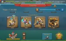 Lords MObile conta 1,2B - T5 Liberadas