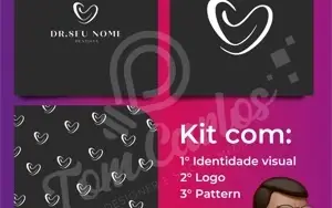 Logomarca de Dentista Kit Pré Pronto Promocional