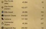 OSRS - 2100 TOTAL para raids