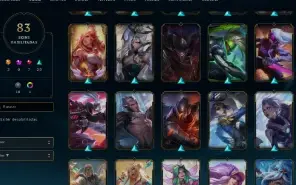 CONTA LOL - LVL 122 - 121 Champions - 83 Skins - FULL ACESSO