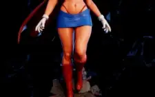 SuperGirl STL 3D