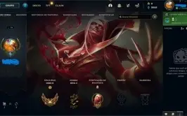 Conta Lol Gold IV, Sem E-mail, espólios nunca abertos