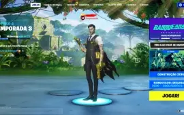 ⭐️FORTNITE⭐️1050 Vbuck⭐️94Skins⭐️Passe atual⭐️Midas⭐️LARA.C⭐