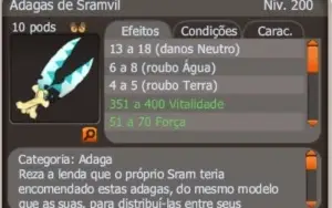 Adagas de sramvil (spiritia)