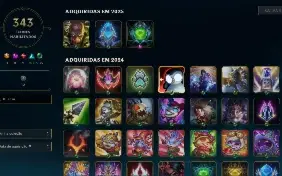 Conta LoL 397 Skins - Lv. 644 - Bronze 1