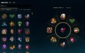 Conta LoL 397 Skins - Lv. 644 - Bronze 1