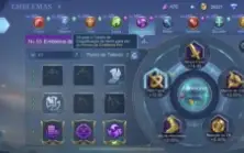 Conta Mobile legends com vários heróis e skin