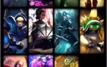 CONTA SEASON 1, SKINS RARAS
