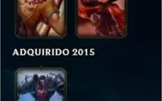 Conta no lol com skins FODAS! Incluindo vayne projeto