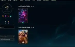 CONTA LEAGUE OF LEGENDS DIAMANTE 4