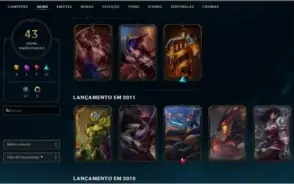CONTA LEAGUE OF LEGENDS DIAMANTE 4