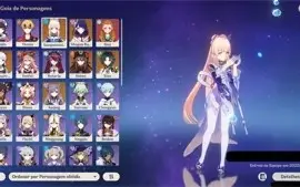 Conta AR55 pity 24 50/50 com 6 personagens 5* e 2 armas 5*