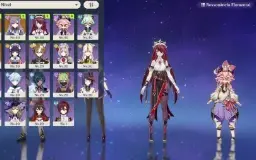 AR28 - Baal + Luz Cortadora + Keqing + 5 tiros