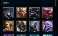 conta de lol unranked com 11 skins e mais 29 nos espólios
