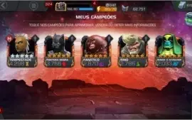 Conta Marvel Torneio De Campeões