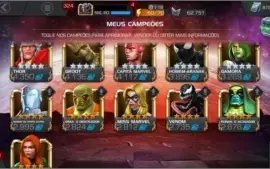 Conta Marvel Torneio De Campeões