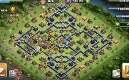 Clash of clans - Cv 14 - Nivel 207 - Super barata! Descrição
