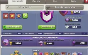 Clash of Clãns CV 14 Semi full