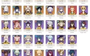 AR57 - 3 Arcontes + 7 Personagens 5* do banner de EVENTO