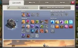 Vendo conta clash of clans cv9 semi full