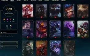 CONTA LOL C/296 SKINS | TAMBÉM POSSUI SKINS NO VALORANT