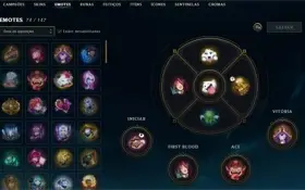 CONTA LOL C/296 SKINS | TAMBÉM POSSUI SKINS NO VALORANT