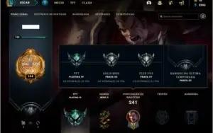 Conta prata 3 com 52 skins e 94 champs