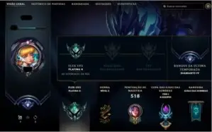 Conta league of legends, 121 skins
