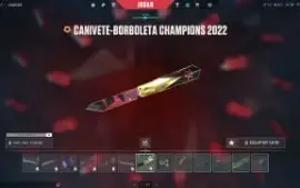 Conta Valorant com Skins de Champions