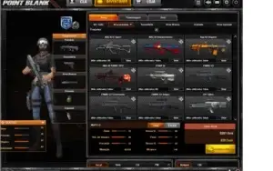 Conta Major5 80% full titulo e 135 armas sem contar facas.
