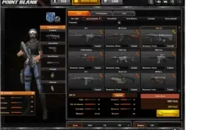 Conta Major5 80% full titulo e 135 armas sem contar facas.