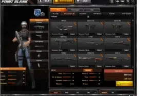Conta Major5 80% full titulo e 135 armas sem contar facas.
