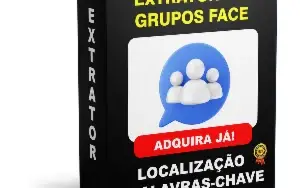 Extrator de Grupos Face por Localização - Lic. Anual