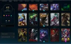Conta de lol lvl121 d4 com mmr bem alto
