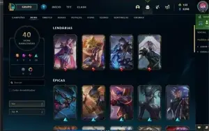 Conta lol/TFT platina 2