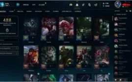 Conta LOL - único dono - nunca banida - 88 skins