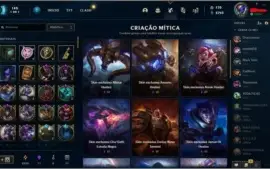 Conta LOL - único dono - nunca banida - 88 skins