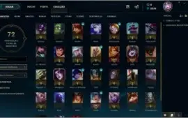 Conta League Of Legends - Ouro IV