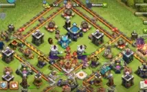 clash of clans 13 + 2200 de gemas
