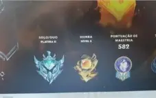 Conta platina todos os Champions/220 skins
