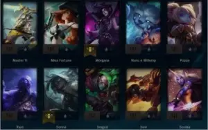 CONTA LOL PARA RUSH ELO