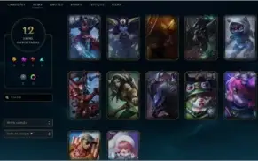 Conta League of Legends - Ouro 5